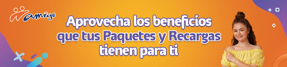 Paquete de recarga Telcel